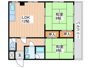 コ－ポ大東の物件間取画像